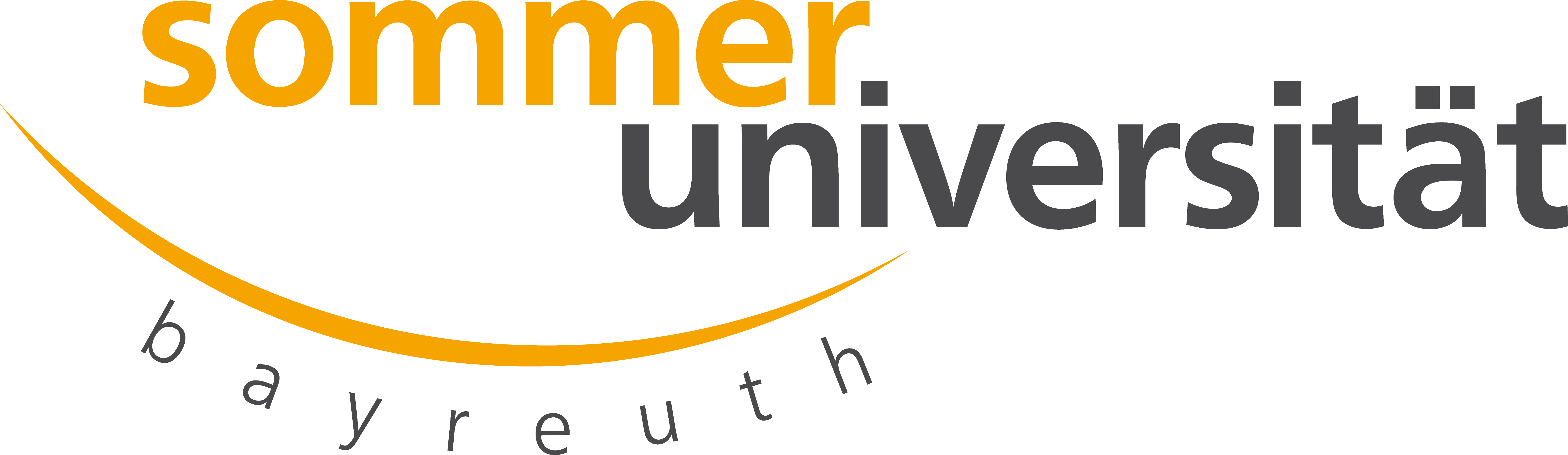 Logo der Sommeruniversität Bayreuth (transparent)