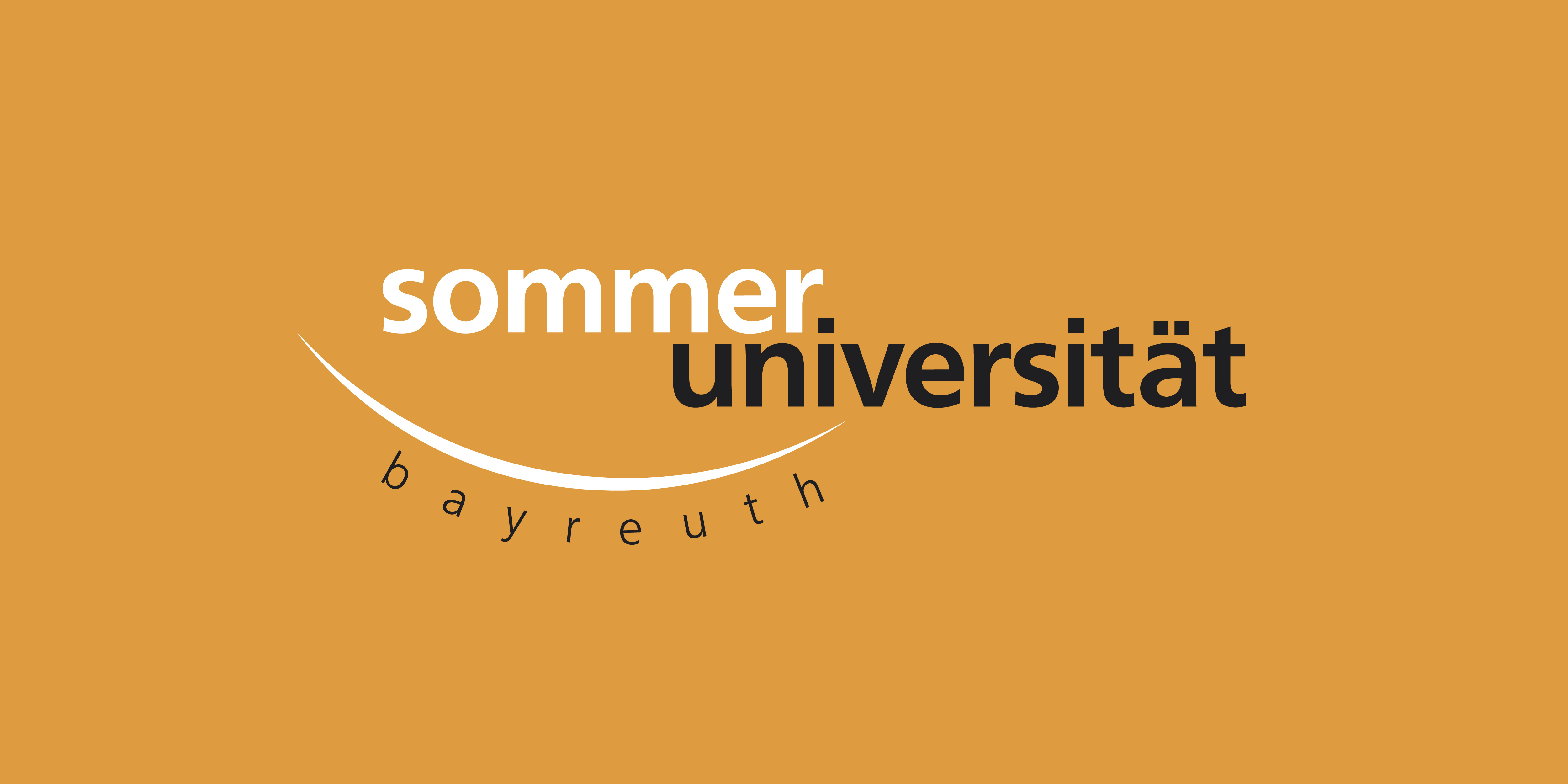 Logo der Sommeruniversität Bayreuth (orange)